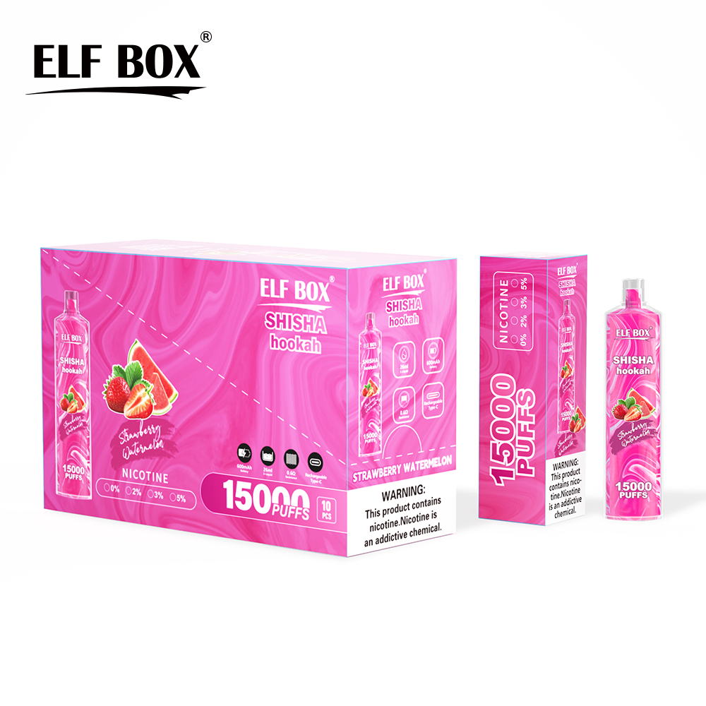 ELF Box LS 15000 Puffs Shisha Hookah Disposable Vape 36ml