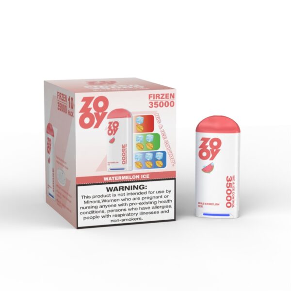 ZOOY FIRZEN 35000 Puffs Adjustable Nicotine and Ice Disposable Vape 30ml