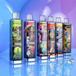 Vapme Crystal 7000 パフ 使い捨て Vape 14ml E-Liquid 0-5% ニコチン