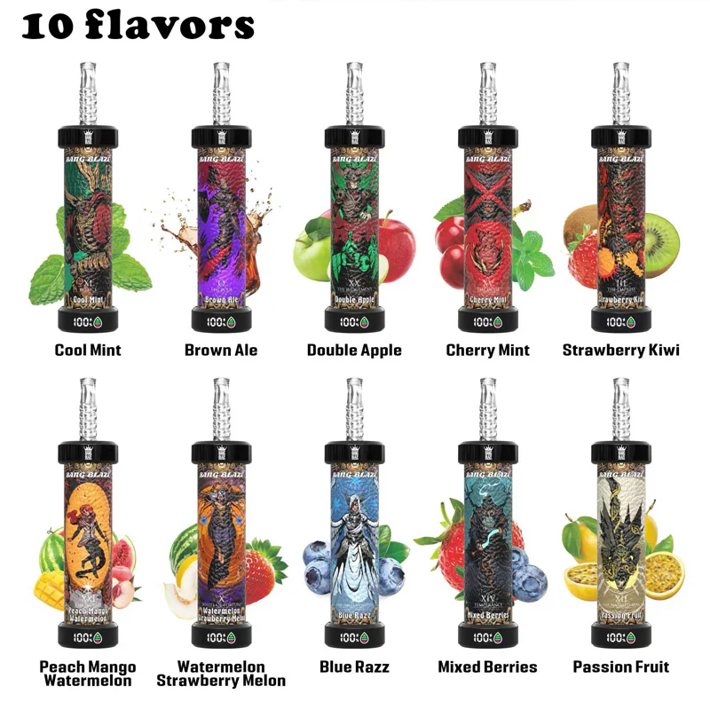 Bang Blaze 60K Puffs Disposable Vape 40ml 0-5% Nicotine Type-C Rechargeable