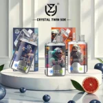 Uzy Crystal Twin 50000 Puffs Doppelgeschmack Einweg Vape