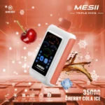 Mesii Triple NIICE 35000 35K Puffs Adjustable Nicotine and Ice Disposable Vape 40ml - Image 2