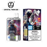 Uzy Crystal Twin 50000 Puffs Doppelgeschmack Einweg Vape Strawberry-Banana-Love-66