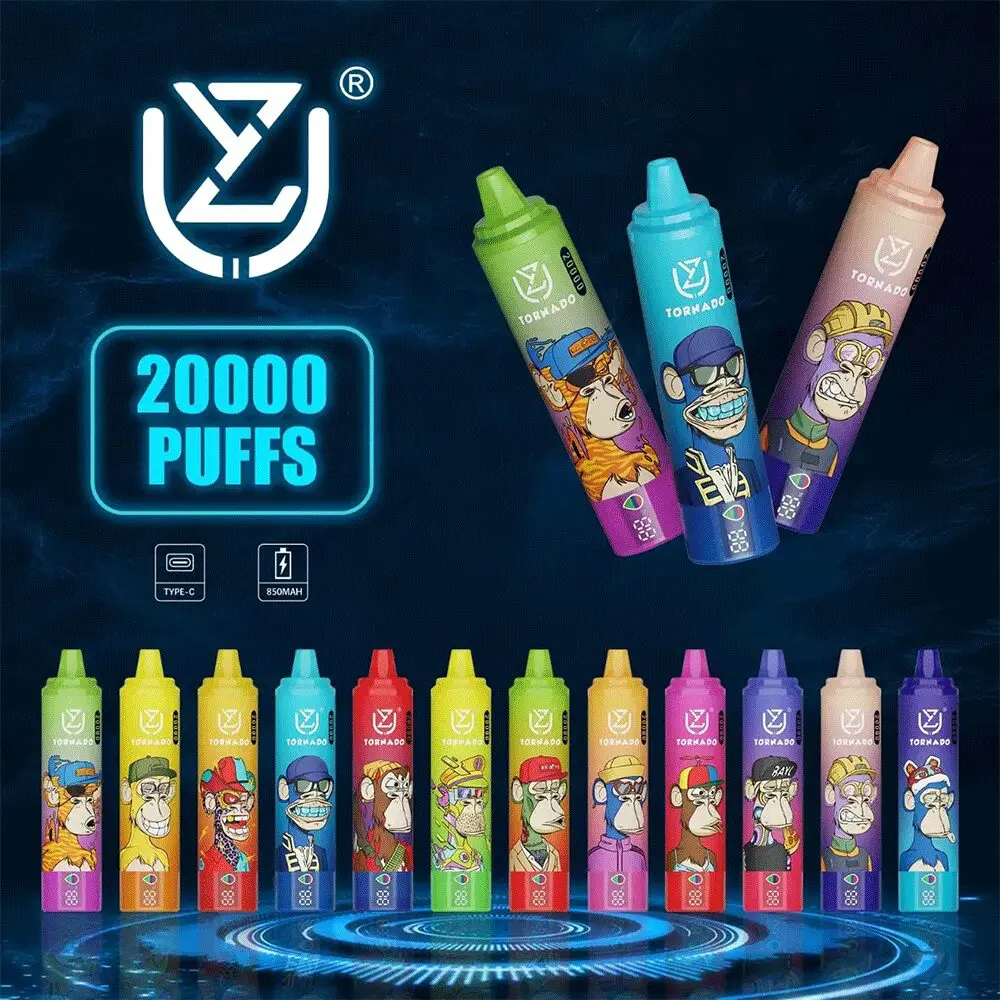 UZY Tornado 20000 Puffs Disposable Vape Flavors