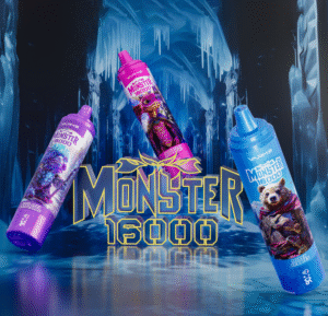 VAPME Monster 16000 Puffs Disposable Vape 26ml 2% 5% Nicotine Type-C Recharge