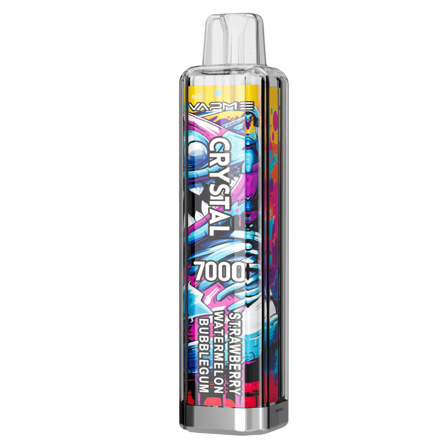 VAPME CRYSTAL 7000 Puffs Disposable Vape 14ml E-liquid 0-5% Nicotine - Billede 2