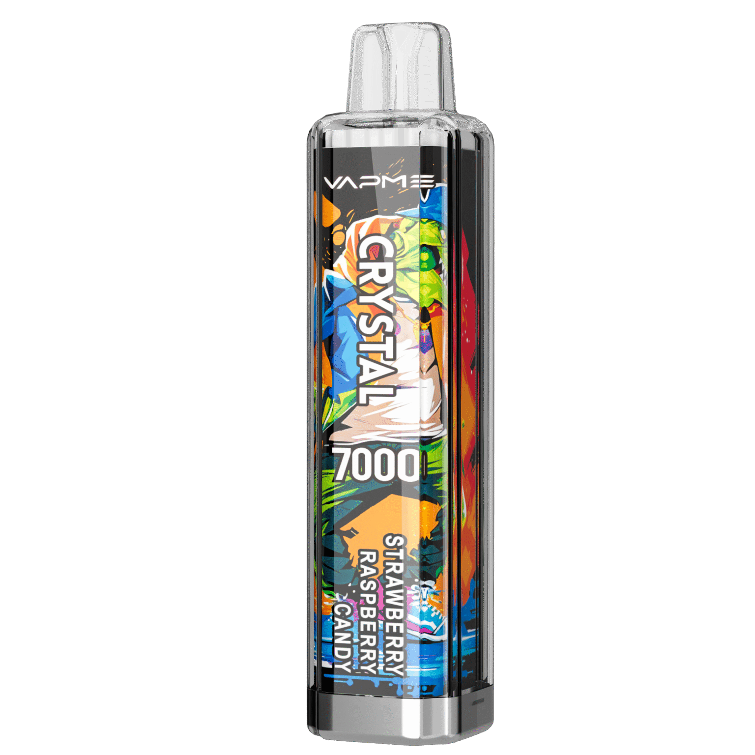 VAPME CRYSTAL 7000 Puffs Disposable Vape 14ml E-liquid 0-5% Nicotine - Billede 3