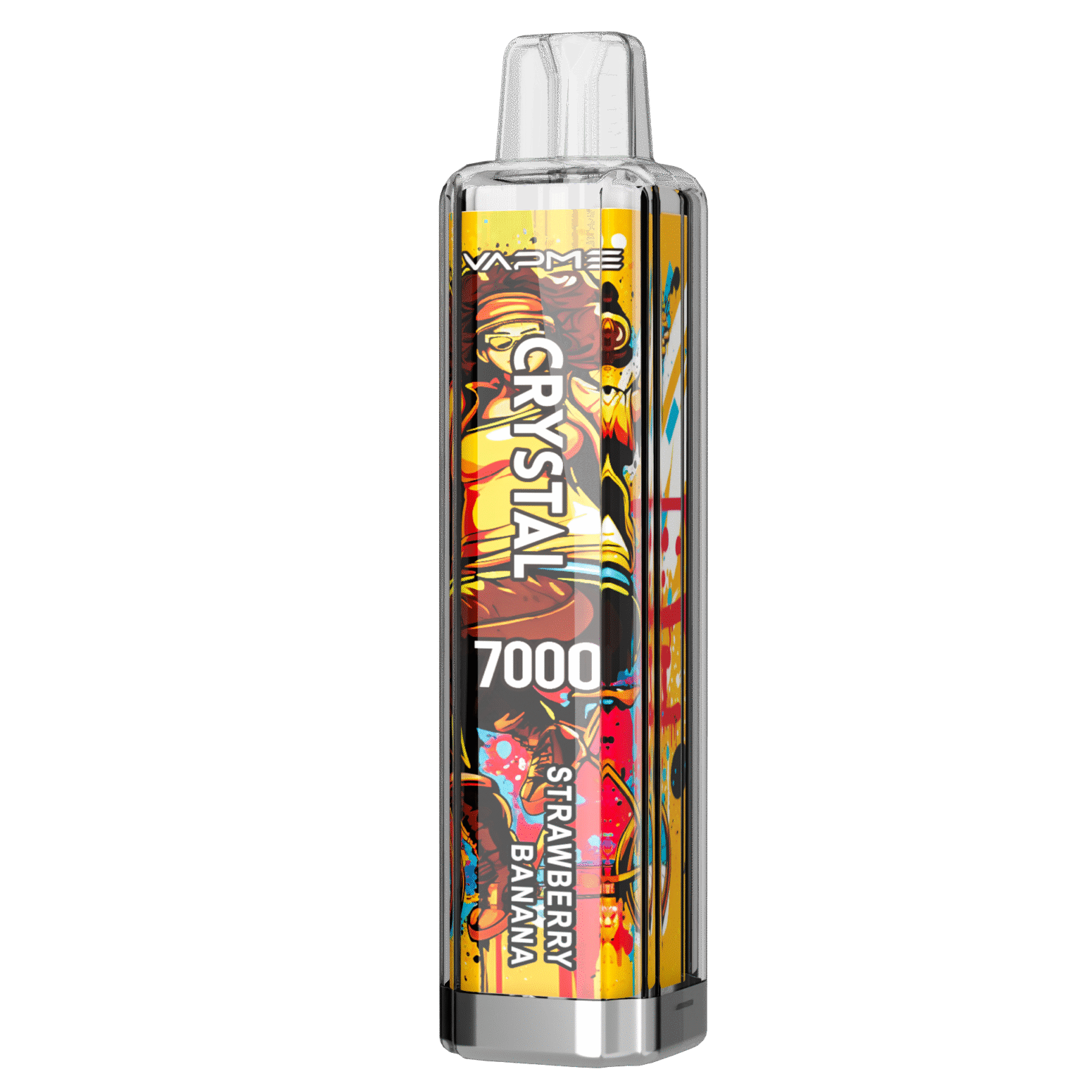 VAPME CRYSTAL 7000 Puffs Disposable Vape 14ml E-liquid 0-5% Nicotine - Billede 4