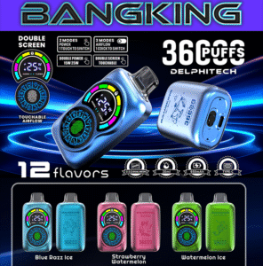 Bang King Constellation 36K Puffs Doble Potencia Vape desechable 36ml 0-5% Nicotina