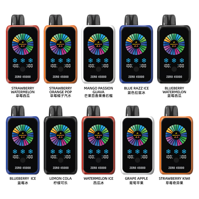 ZOOY ZERO 45000 Puffs Adjustable Nicotine and Ice Disposable Vape Flavors