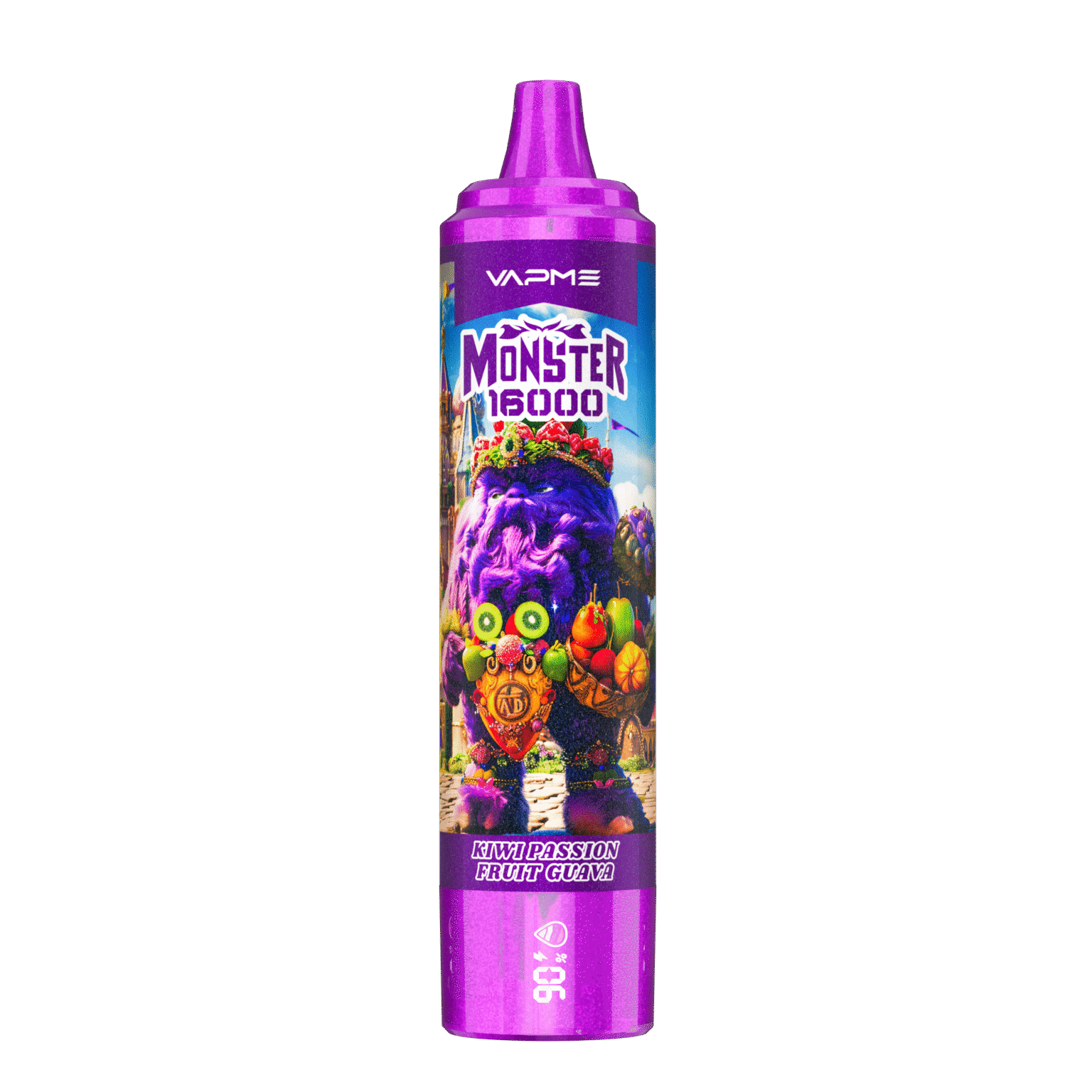 VAPME Monster 16000 Puffs Disposable Vape 26ml 2% 5% Nicotine Type-C Recharge - Image 3