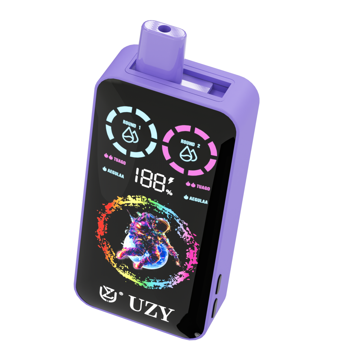 UZY Tornado 30000 30K Puffs Double Flavors Disposable Vape 40ml 0-5% Nicotine - Image 3