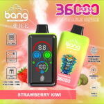 Bang 36K Puffs Adjustable Ice Smart Full Screen Disposable Vape 36ml 0-5% Nicotine - Image 2