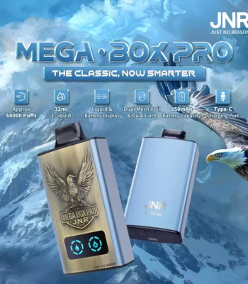 Jnr Mega Box Pro 50000 Puffs Disposable Vape