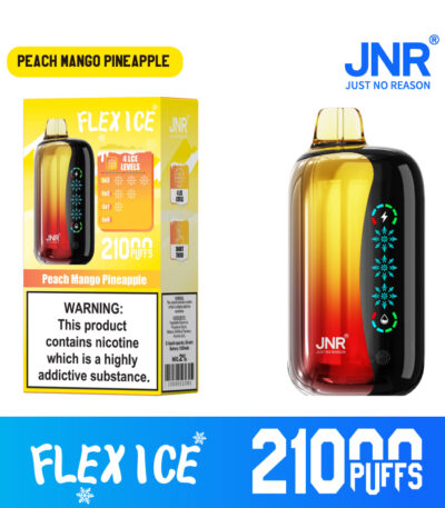 Jnr Flex Ice 21000 Puffs Wegwerp Vape Perzik Mango Ananas