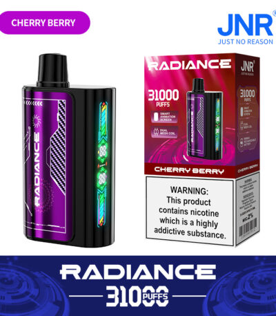 JNR Radiance 31000 Puffs Disposable Vape Cherry-Berry
