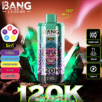 Bang Legend 120K Puffs 5 in 1 Flavors Disposable Vape 0-5% Nicotine - 画像 (2)