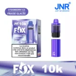 JNR Fox 10000 Puffs Hielo de Fresa
