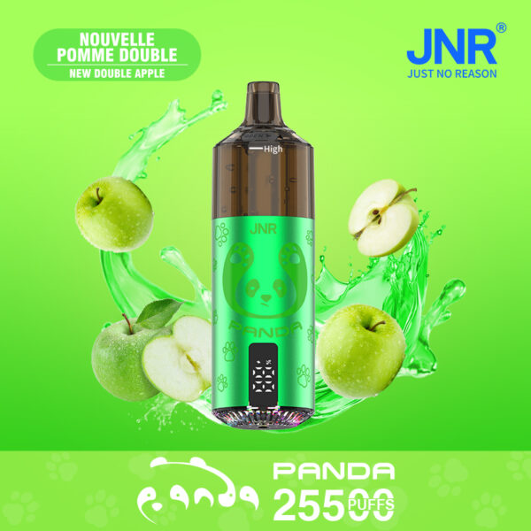 JNR PANDA 25500 Puffs Disposable Vape New-Double-Apple