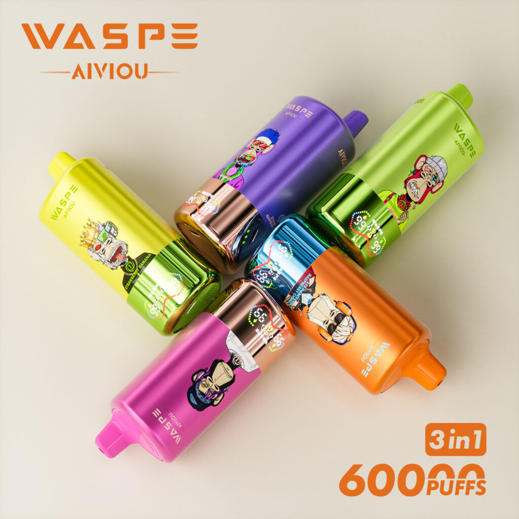 WASPE 3-in-1 60000 Puffs Disposable Vape